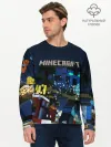 Мужской лонгслив базовый / MINECRAFT