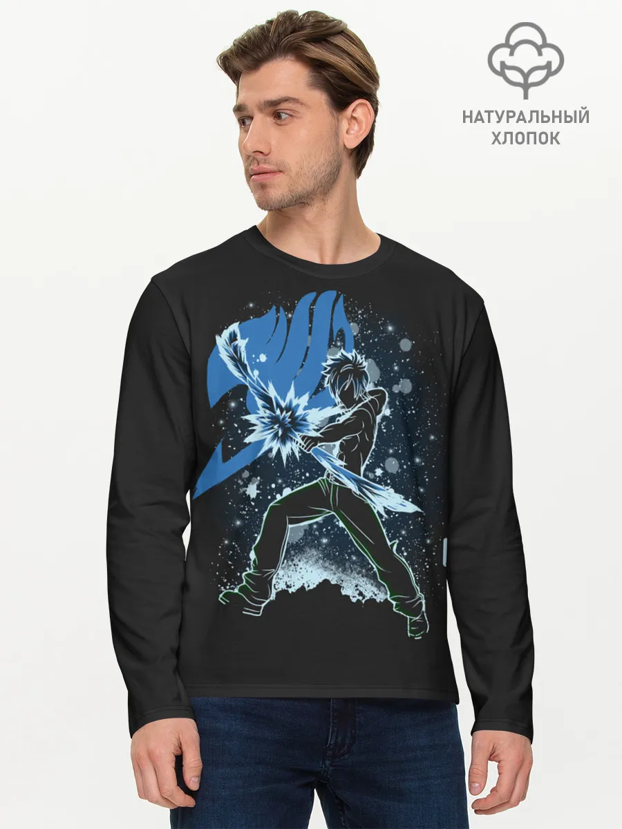 Мужской лонгслив базовый / The Ice Magic Fairy Tale