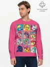 Мужской лонгслив базовый / My little pony