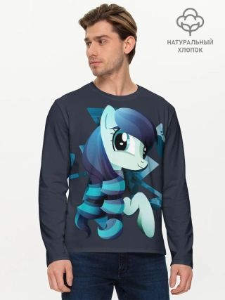 Мужской лонгслив базовый / Мой маленький пони