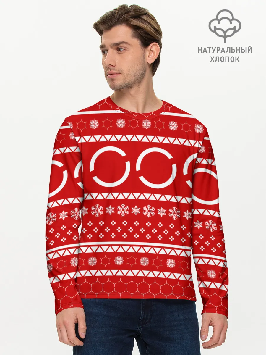 Мужской лонгслив базовый / СВИТЕР DETROIT BECOME HUMAN