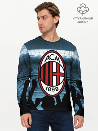 Мужской лонгслив базовый / Milan