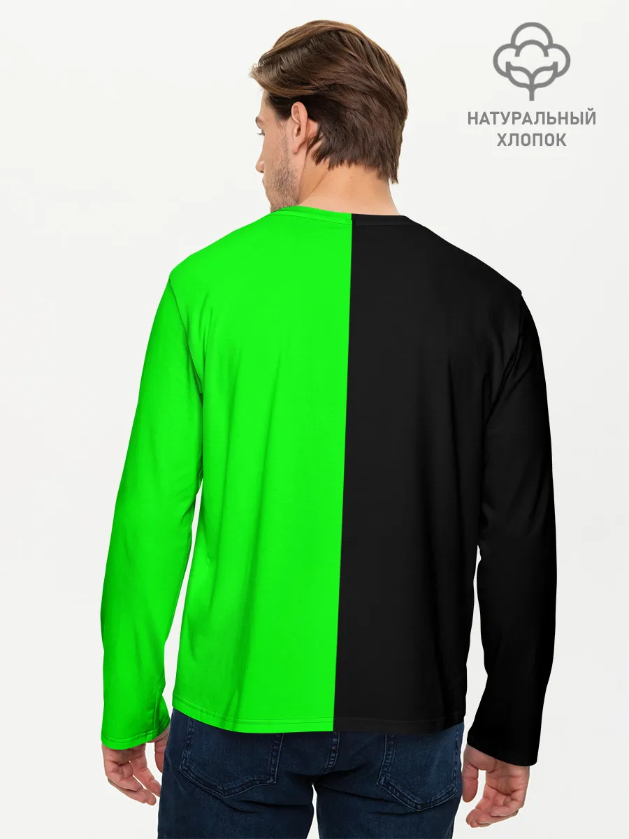 Мужской лонгслив базовый / Minecraft