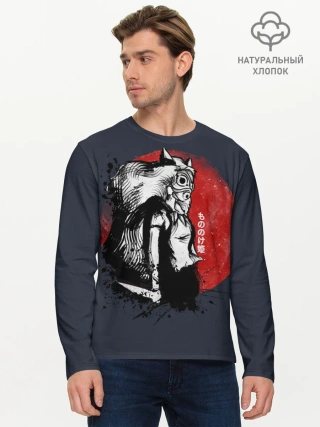 Мужской лонгслив базовый / Принцесса Мононоке