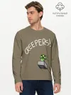 Мужской лонгслив базовый / MINECRAFT