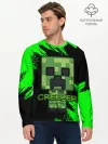 Мужской лонгслив базовый / MINECRAFT CREEPER