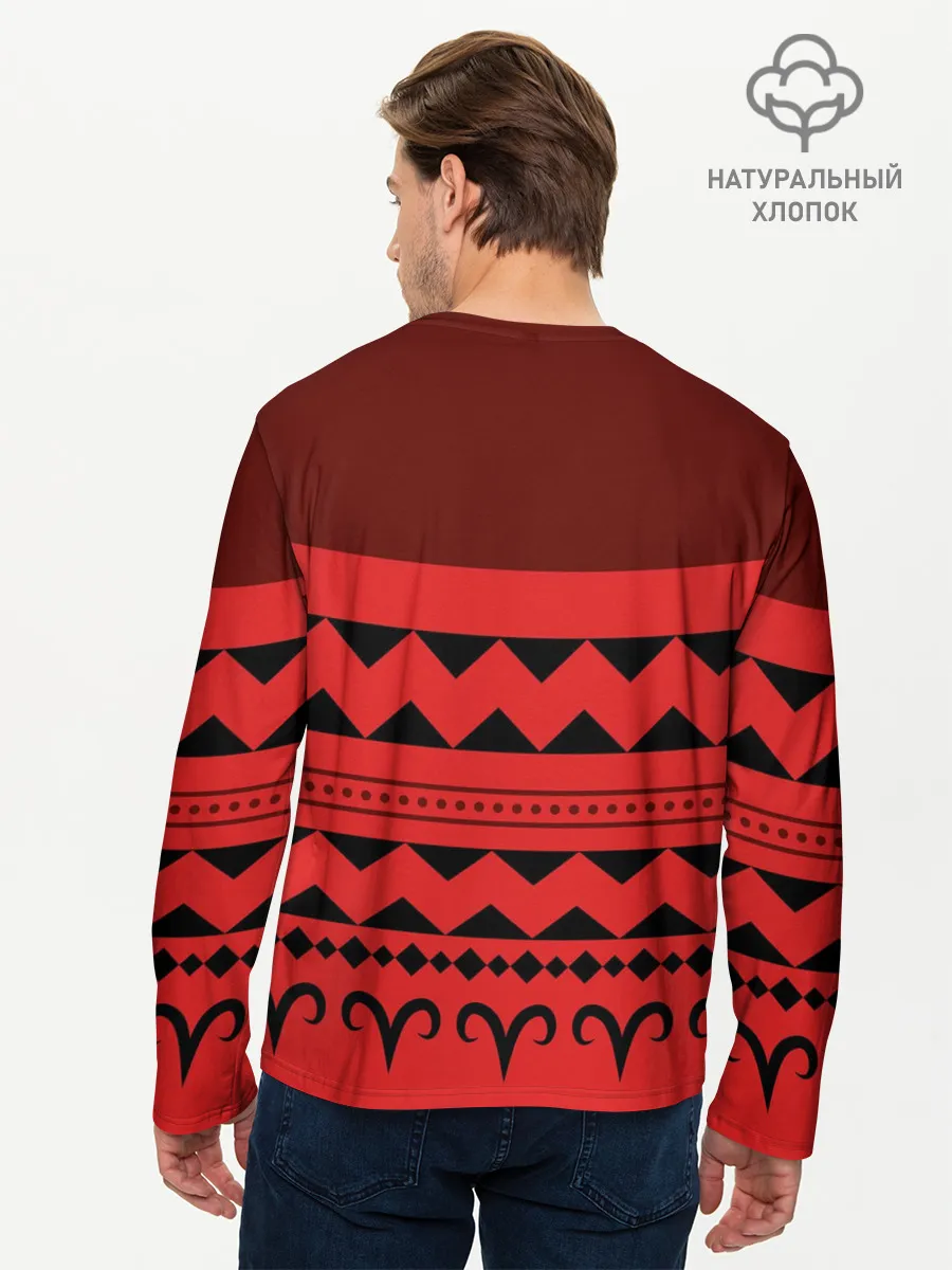 Мужской лонгслив базовый / Отель Хазбин Чарли