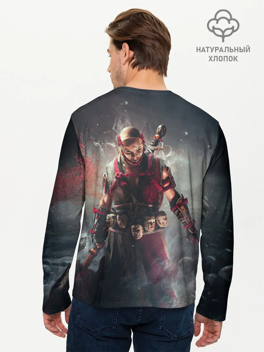 Мужской лонгслив базовый / Shadows of the Hitokiri art