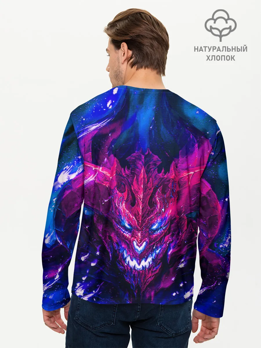 Мужской лонгслив базовый / CS GO + текстура ТОП