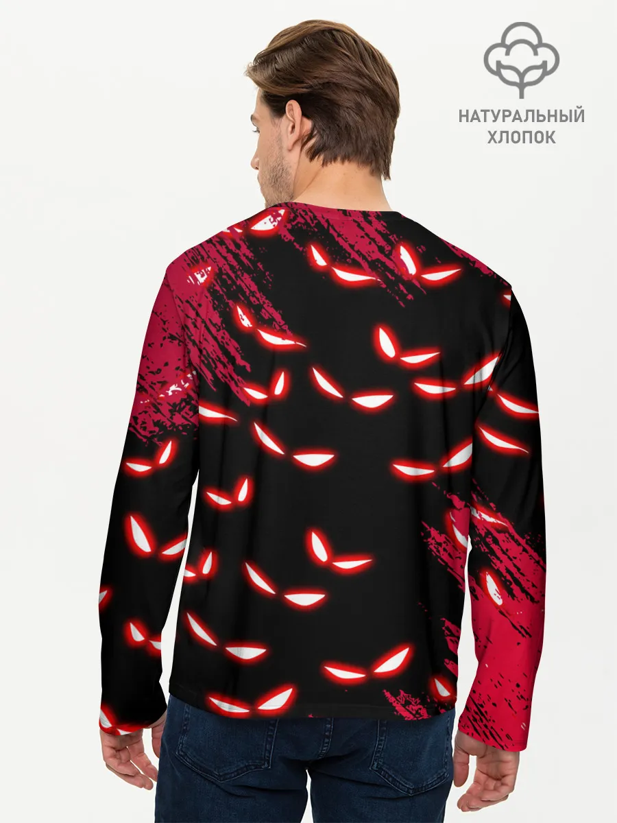 Мужской лонгслив базовый / HAZBIN HOTEL ALASTOR.