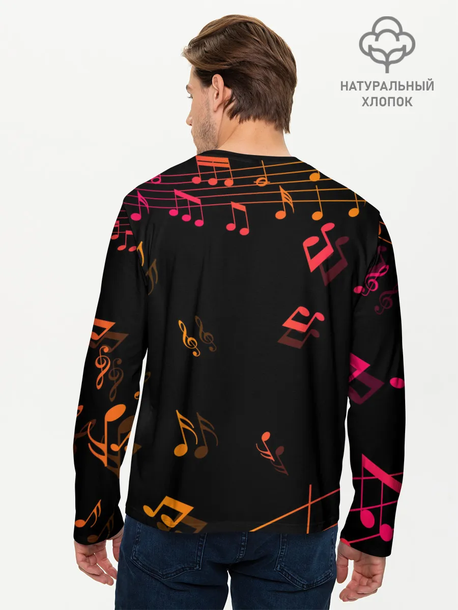 Мужской лонгслив базовый / HAZBIN HOTEL ALASTOR.