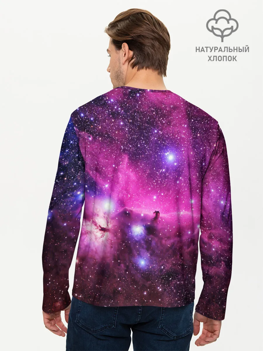 Мужской лонгслив базовый / КОСМОС