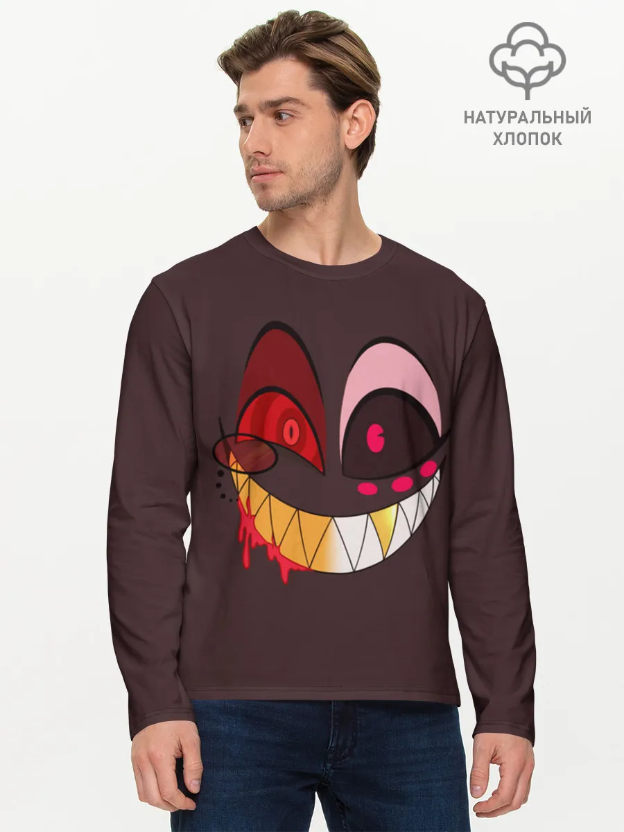Мужской лонгслив базовый / Отель Хазбин