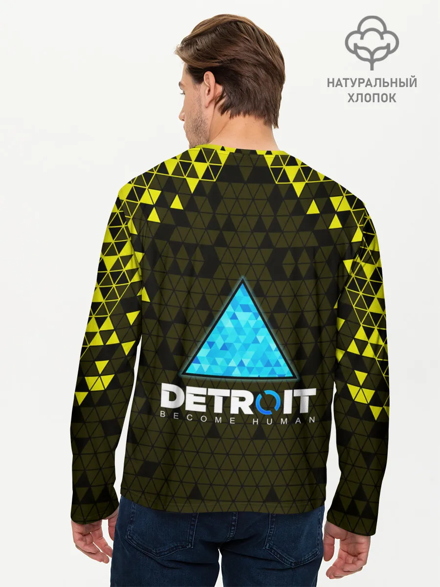 Мужской лонгслив базовый / DETROIT: BECOME HUMAN.