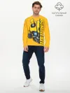 Мужской лонгслив базовый / Transformers Bumblebee