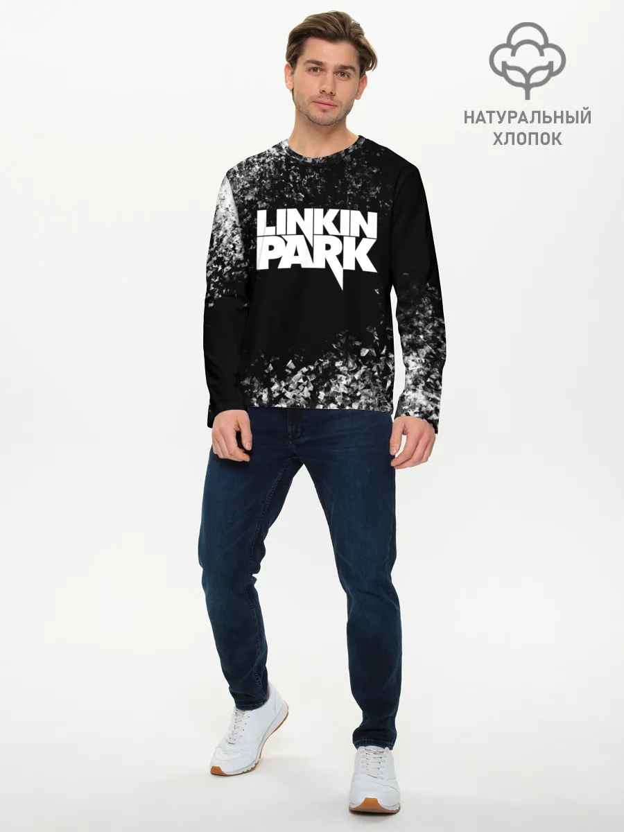 Мужской лонгслив базовый / Linkin Park