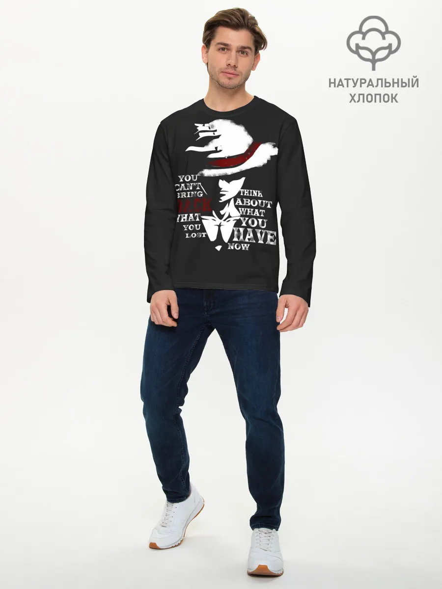 Мужской лонгслив базовый / Утраченного не вернуть One Piece