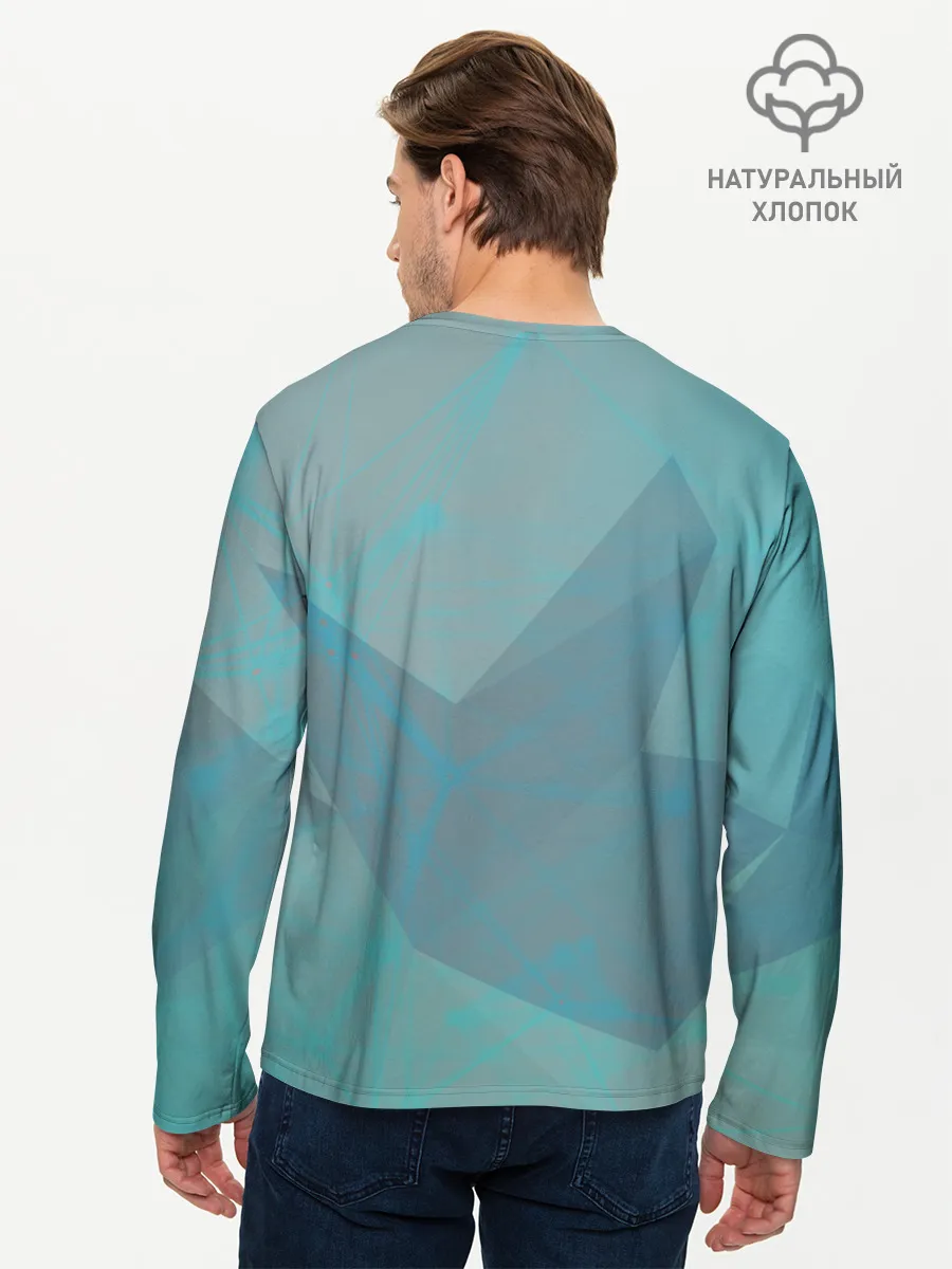 Мужской лонгслив базовый / Лестер Сити