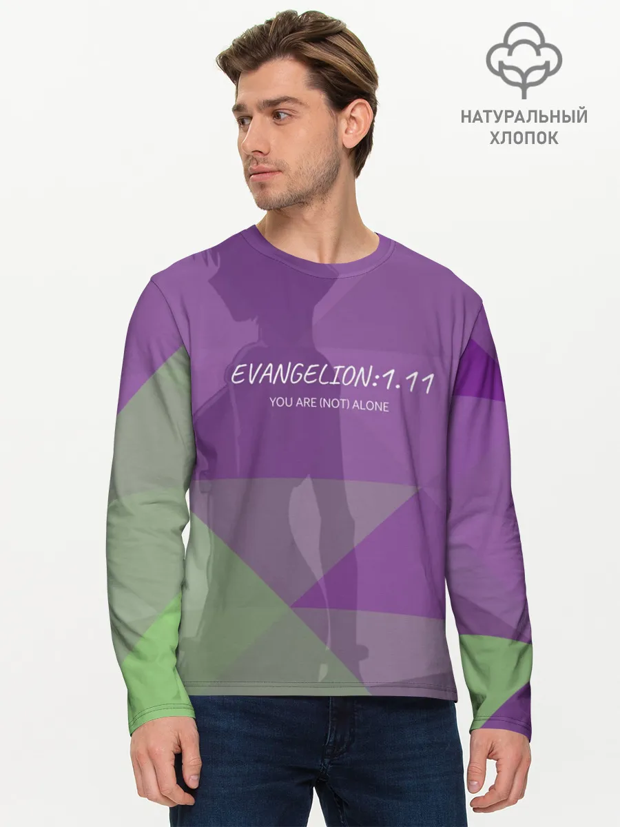 Мужской лонгслив базовый / Evangelion: 1.11