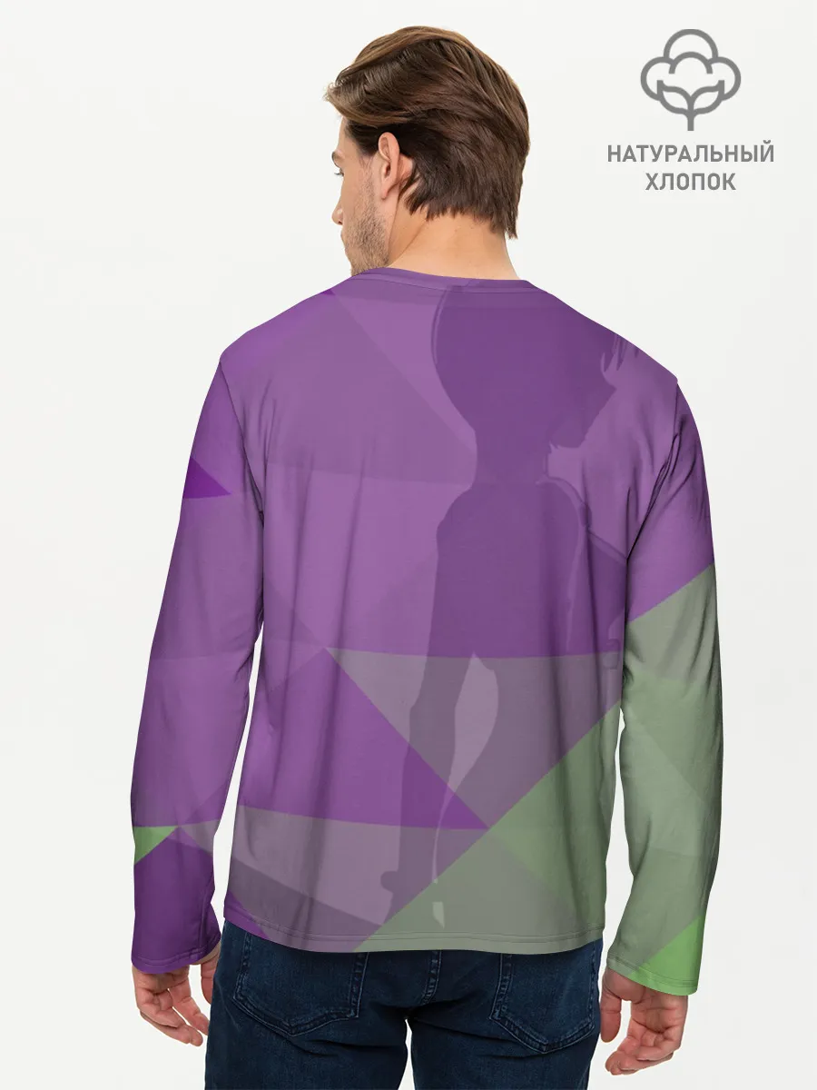 Мужской лонгслив базовый / Evangelion: 1.11