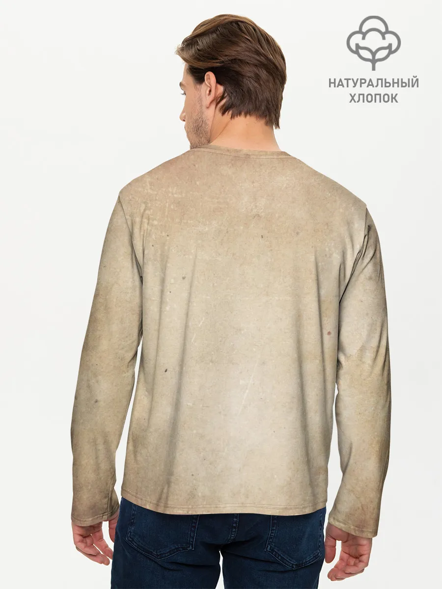 Мужской лонгслив базовый / Масутацу Ояма