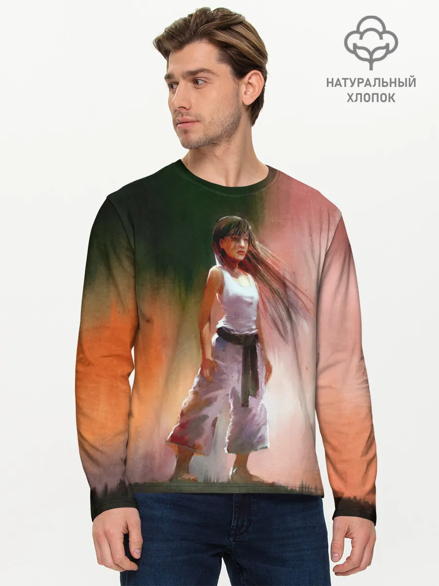 Мужской лонгслив базовый / Girl
