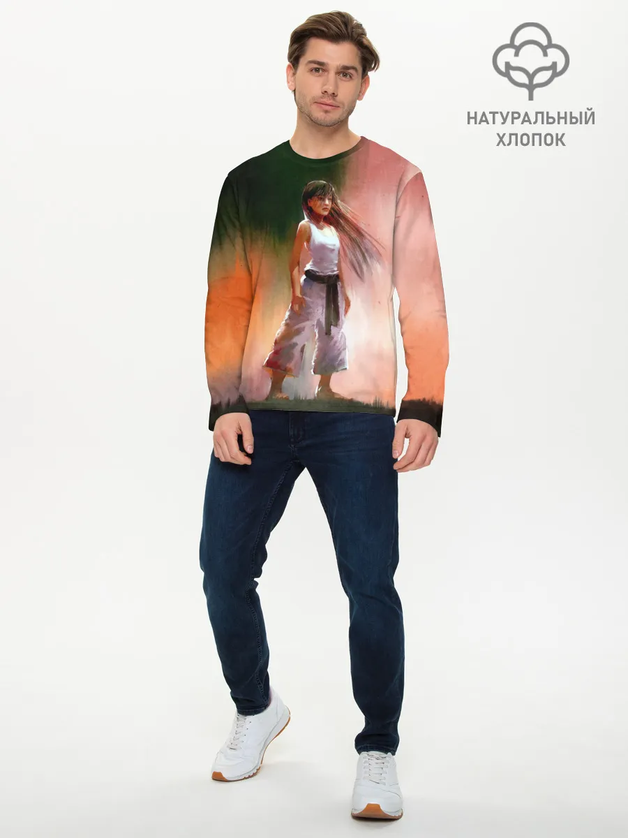 Мужской лонгслив базовый / Girl