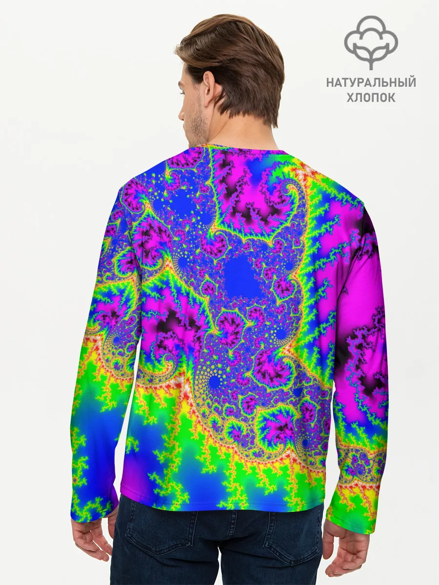 Мужской лонгслив базовый / NEON&ACID