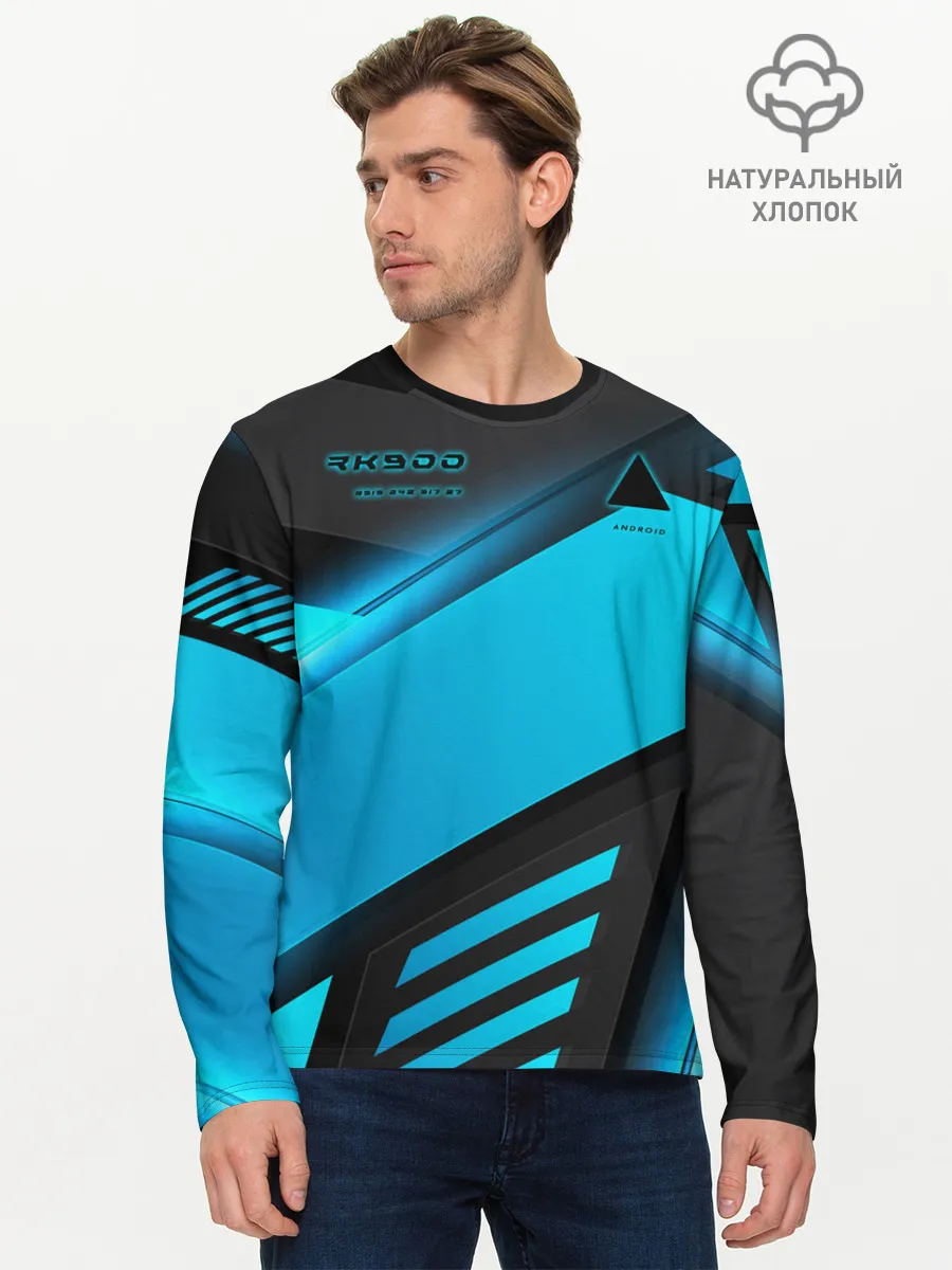 Мужской лонгслив базовый / Detroit RK900