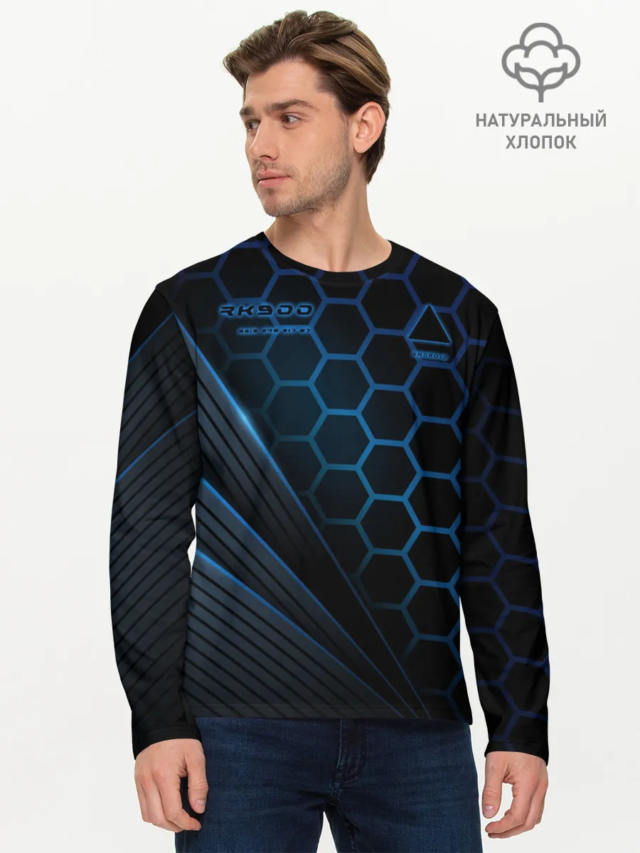 Мужской лонгслив базовый / Detroit RK900