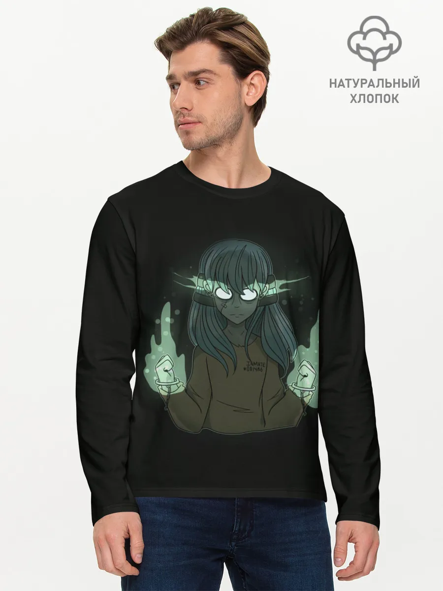 Мужской лонгслив базовый / Sally face