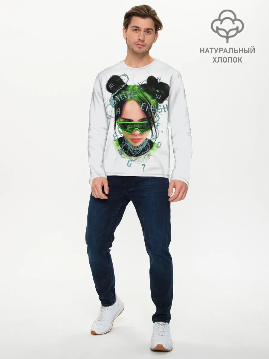 Мужской лонгслив базовый / BILLIE EILISH