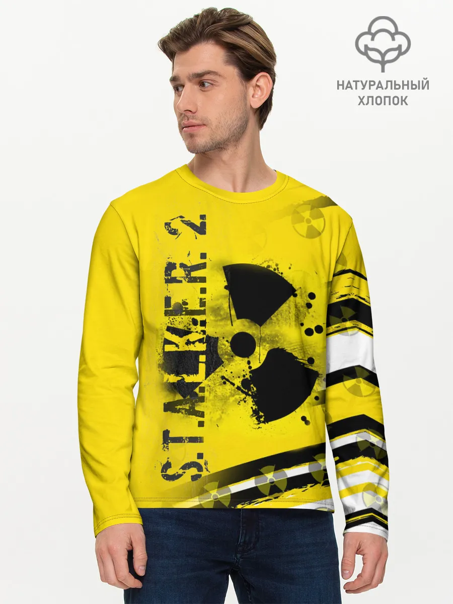 Мужской лонгслив базовый / S.T.A.L.K.E.R