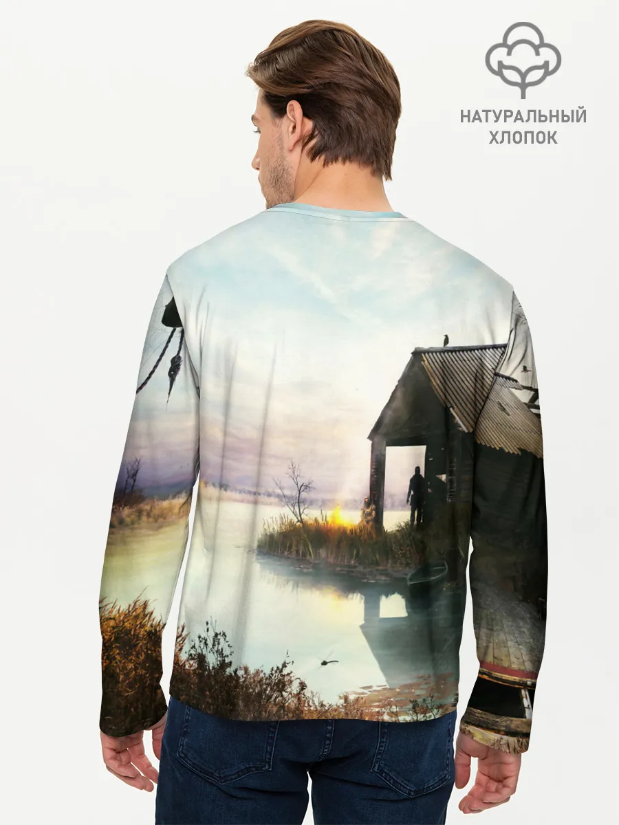 Мужской лонгслив базовый / STALKER