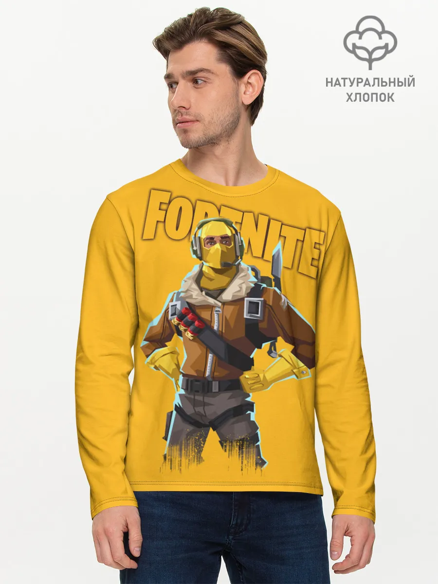 Мужской лонгслив базовый / Fortnite