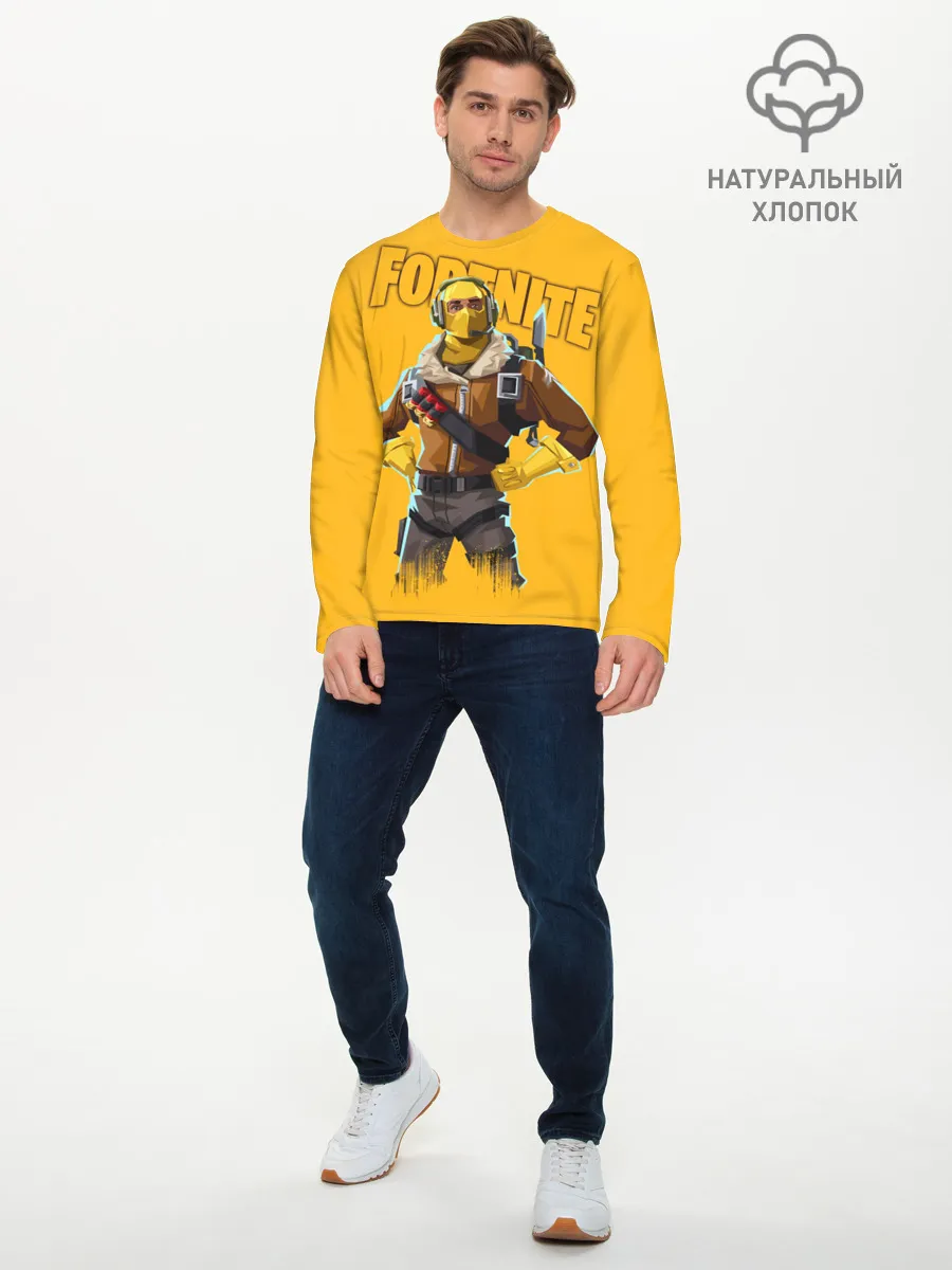 Мужской лонгслив базовый / Fortnite