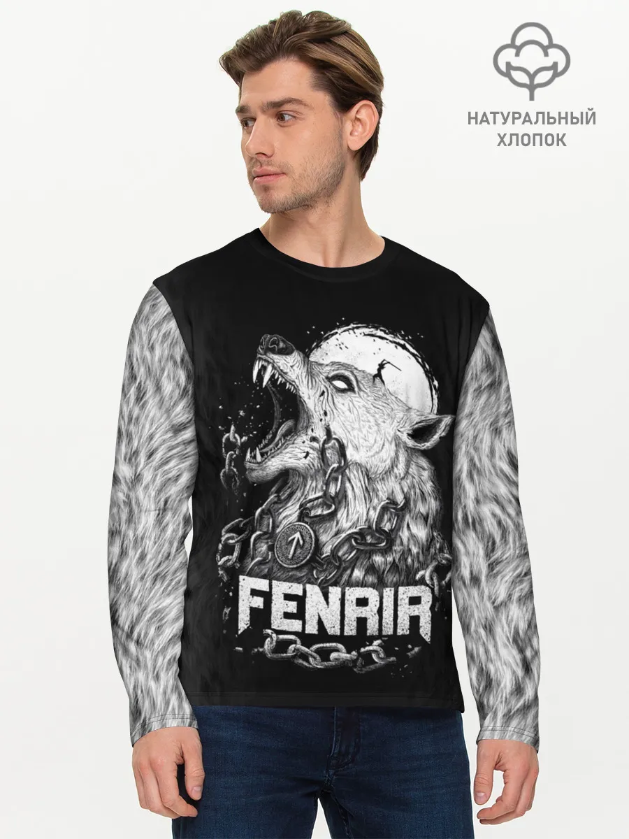 Мужской лонгслив базовый / Fenrir