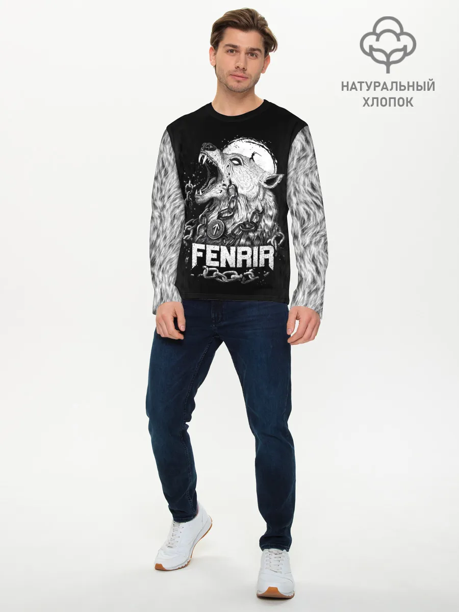 Мужской лонгслив базовый / Fenrir