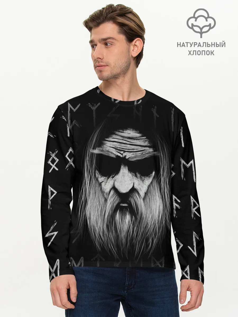 Мужской лонгслив базовый / Велес