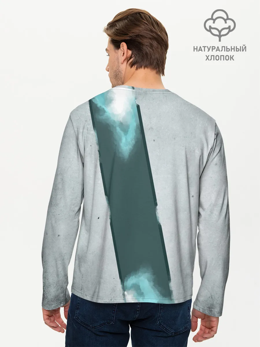 Мужской лонгслив базовый / Фехтовальщик