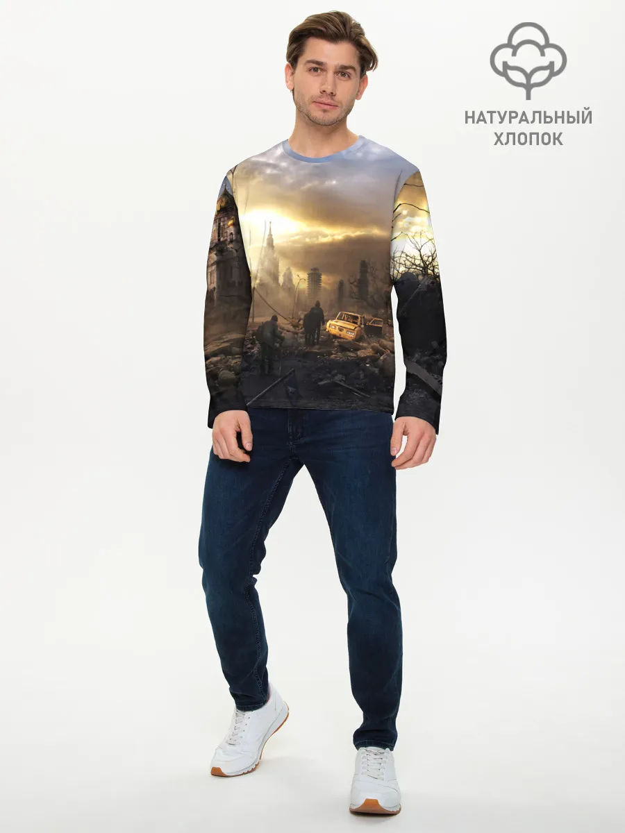Мужской лонгслив базовый / Сталкер