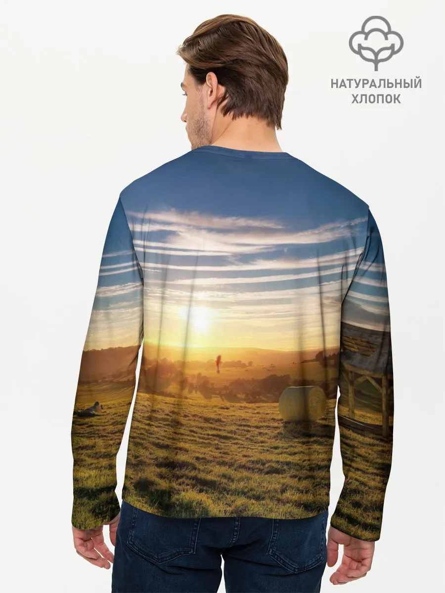 Мужской лонгслив базовый / PUBG