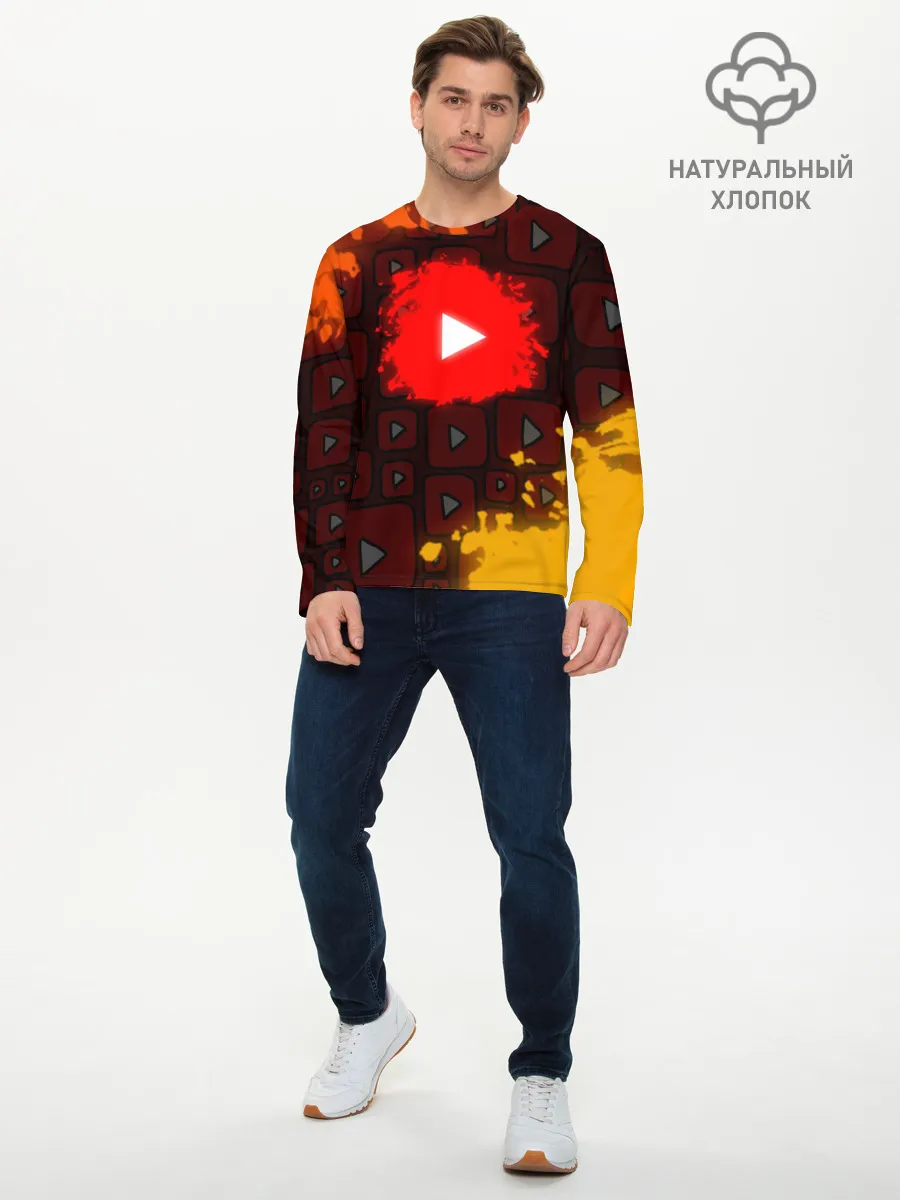 Мужской лонгслив базовый / YouTube