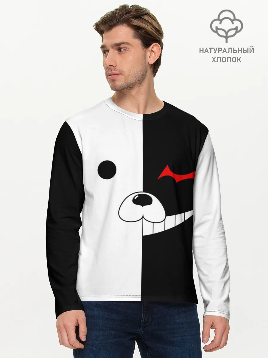 Мужской лонгслив базовый / Monokuma