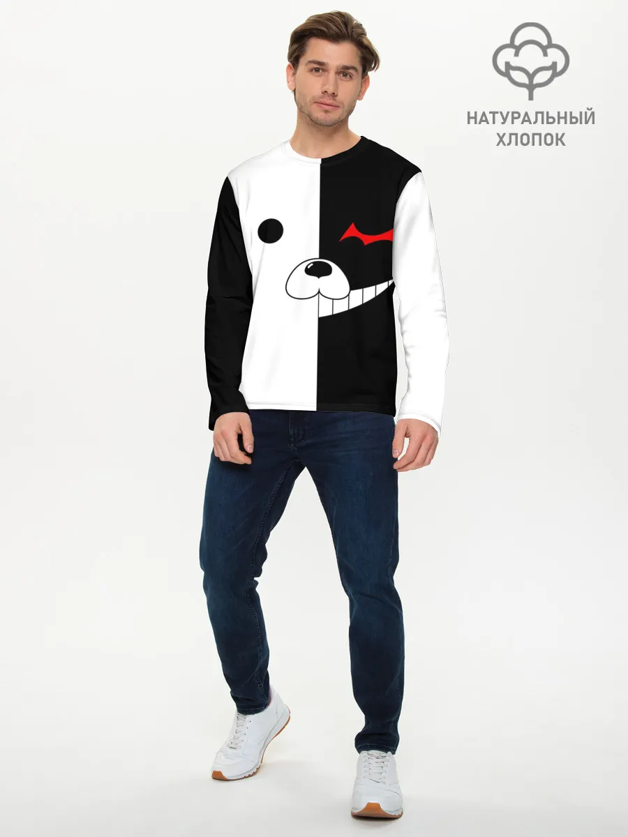 Мужской лонгслив базовый / Monokuma