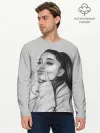 Мужской лонгслив базовый / Ariana Grande