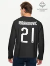 Мужской лонгслив базовый / Ibrahimovic third 19-20