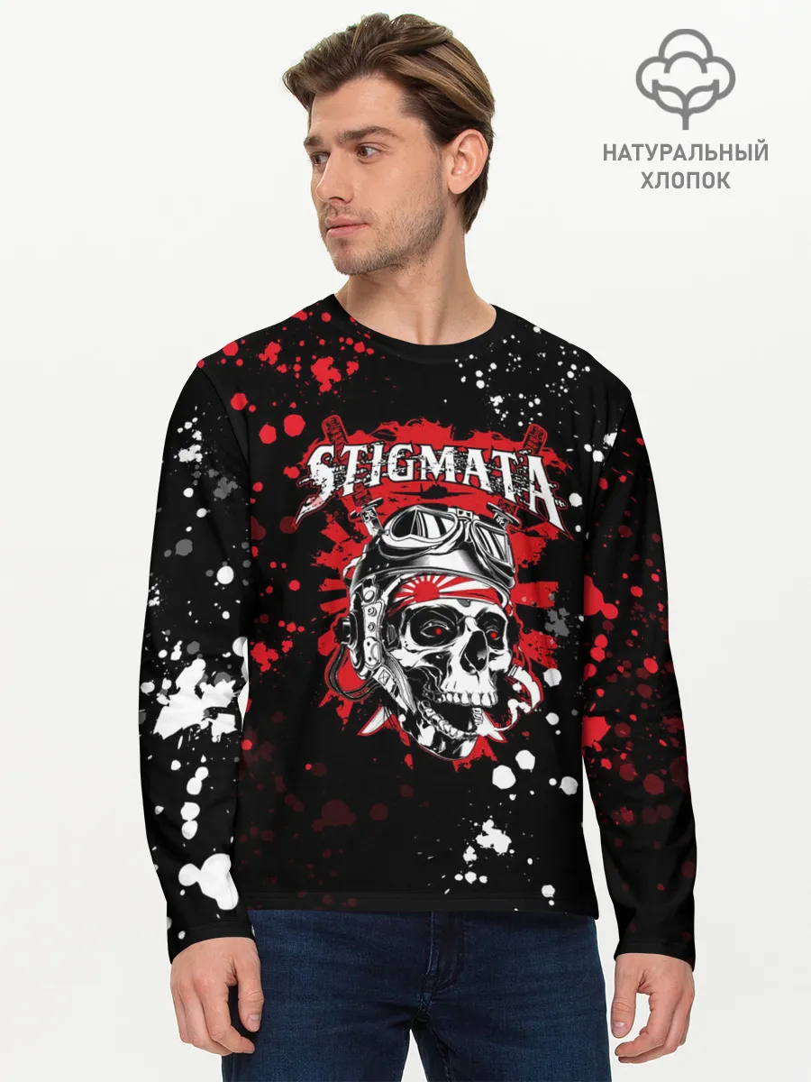 Мужской лонгслив базовый / Stigmata | Стигмата