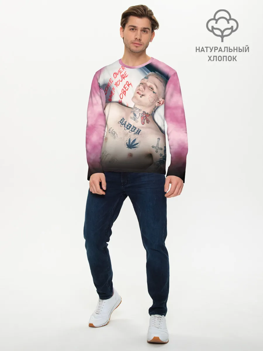 Мужской лонгслив базовый / Come Over When Youre Sober