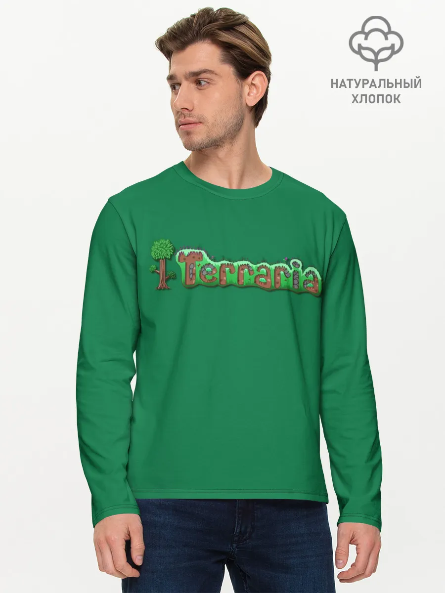 Мужской лонгслив базовый / Terraria